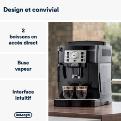 Machine a Café Grain Delonghi Magnifica S ECAM22.110.B Noir Version 2025